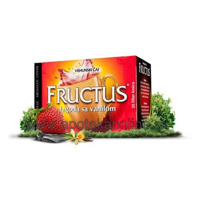 FRUCTUS JAGODA SA VANILOM - Online Apoteka FRUCTUS JAGODA SA VANILOM